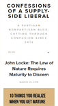 Mobile Screenshot of blog.supplysideliberal.com